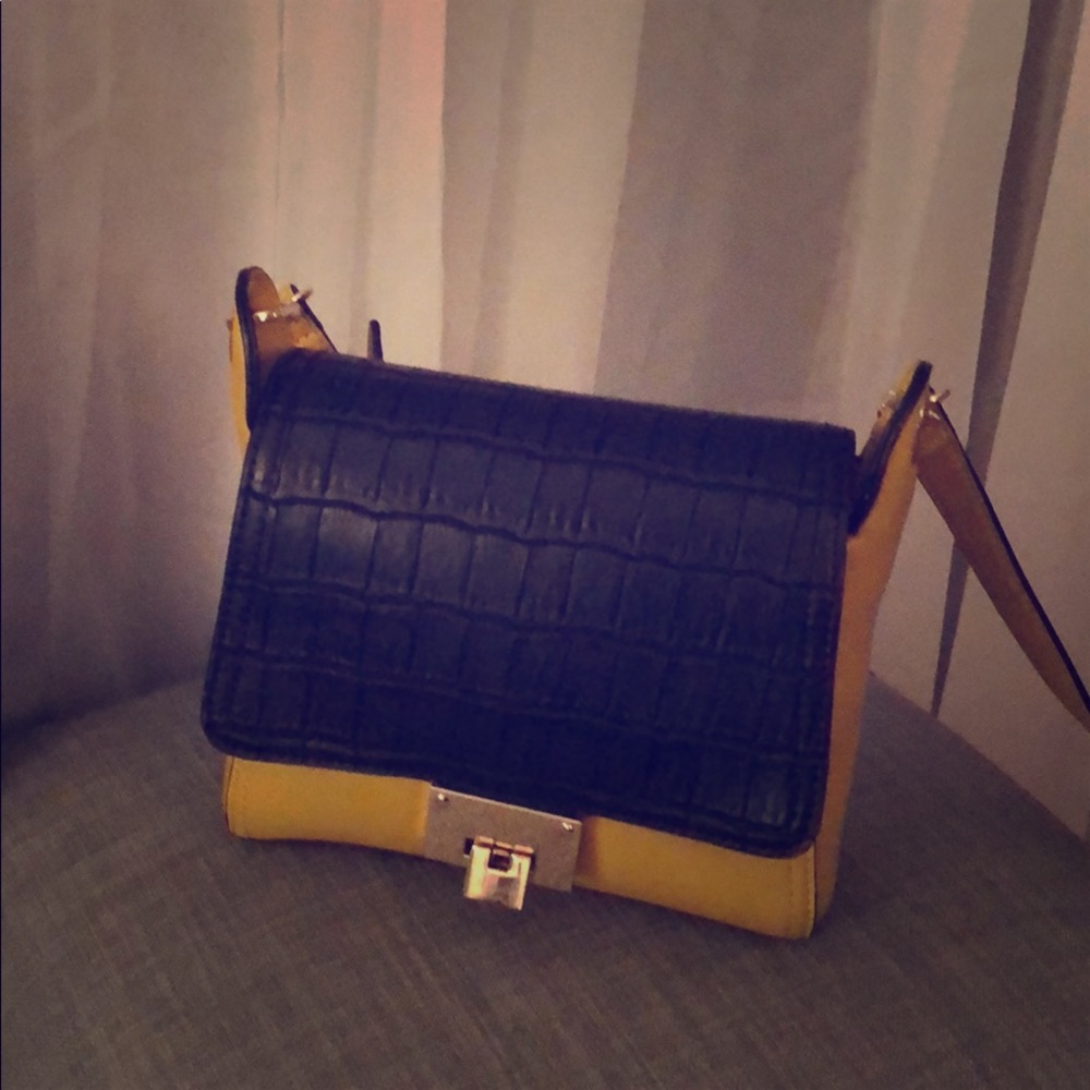 Leather crossbody